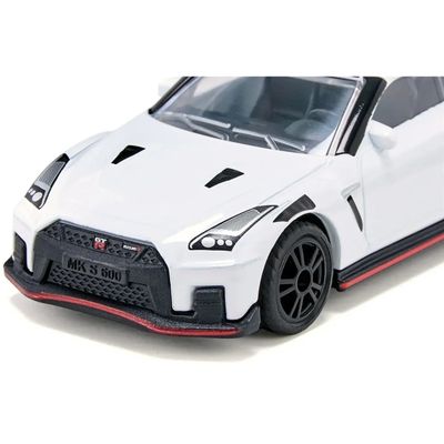 Nissan GT-R Nismo - Vit - 1579 - Siku - 7 cm