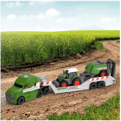 Fendt Micro Farm Truck - Dickie Toys - 32 cm