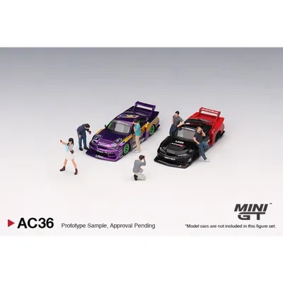 Figurer - Car Enthusiasts - AC36 - Mini GT - 1:64