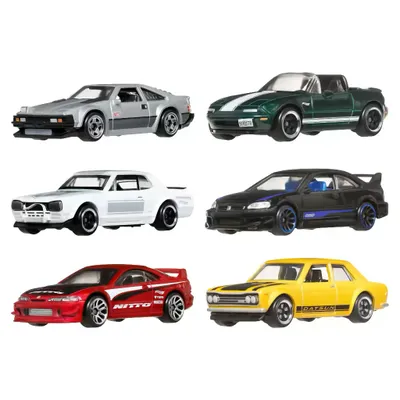 Japan Themed 6-pack - Silver Series - Hot Wheels