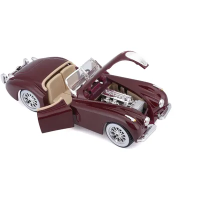 Jaguar XK 120 Roadster - 1951 - Vinröd - Bburago - 1:24