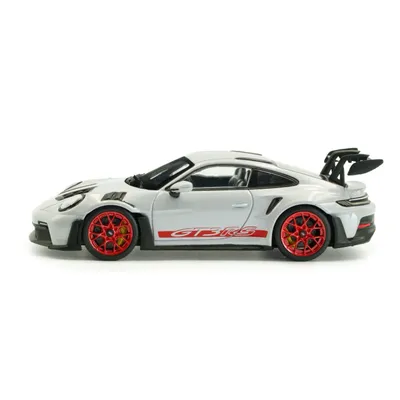 Porsche 911 (993) GT3 RS - 2023 - Ljusgrå / Röd - Solido - 1:43