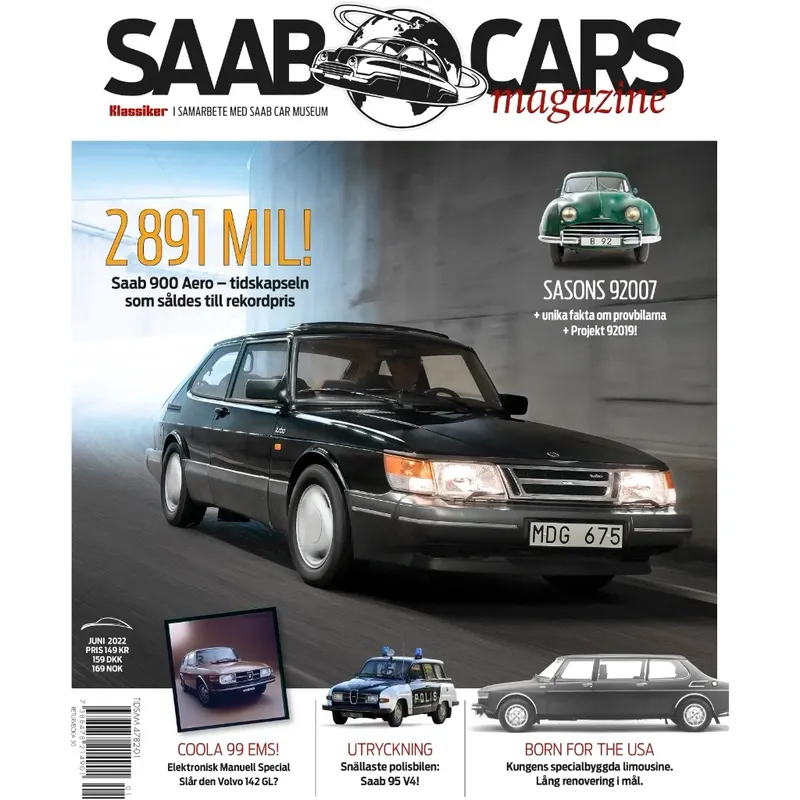 SAAB Cars Magazine #8 - 2022 - Klassiker - Tidning