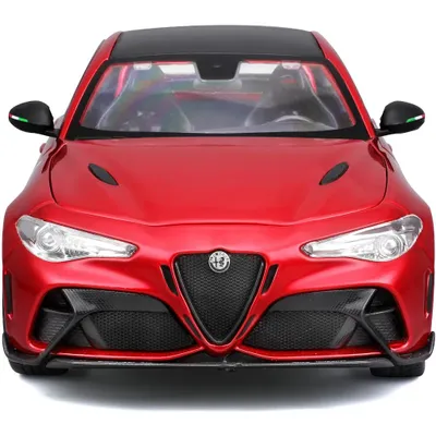 Alfa Romeo Giulia GTAm - 2020 - Röd - Bburago - 1:18