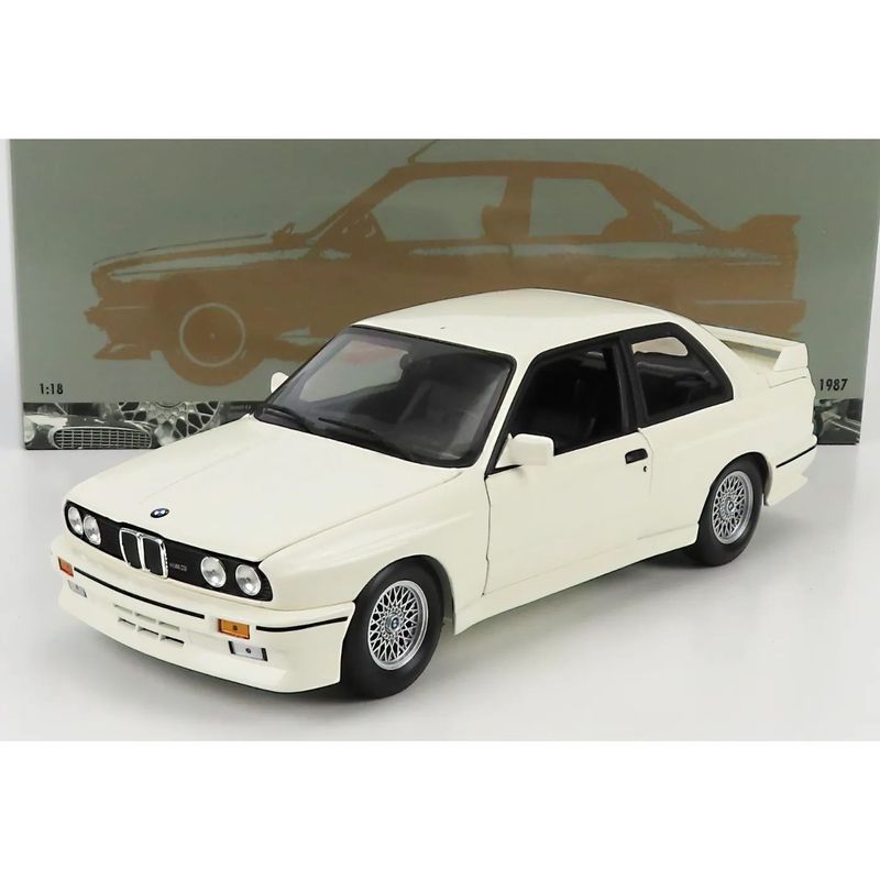 BMW M3 (E30) - 1987 - Vit - Minichamps - 1:18