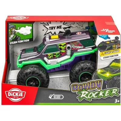 Rowdy Rocker - Sprutar Ånga - Monster Truck - Dickie Toys