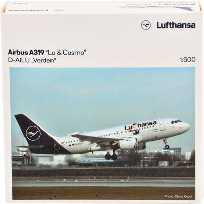 Airbus A319 - Lufthansa - D-AILU - Herpa - 1:500