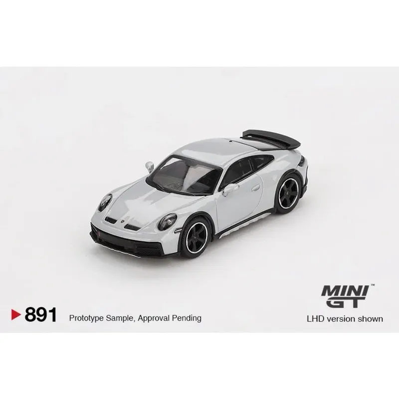 Porsche 911 Dakar - Ice Gray Metallic - 891 - Mini GT - 1:64