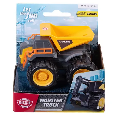 Dumper - Volvo Monster Truck - Dickie Toys - 10 cm