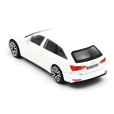 Audi A6 Avant - 2019 - Vit - Bburago - 11 cm