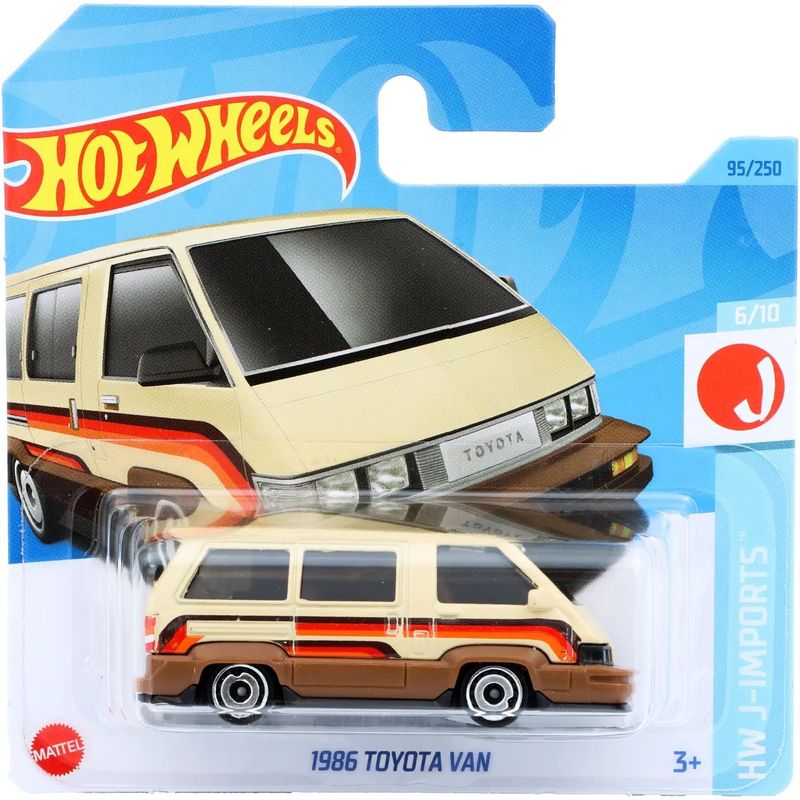 1986 Toyota Van - HW J-Imports - Beige - Hot Wheels
