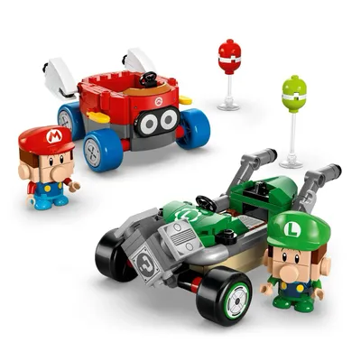 Baby Mario vs. Baby Luigi - Mario Kart - 72034 - LEGO