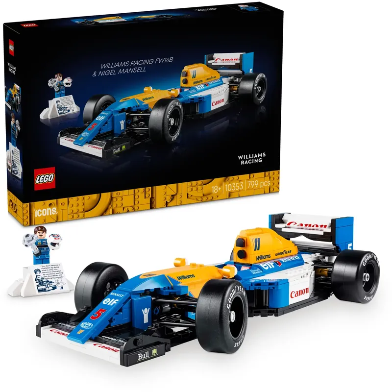 Williams Racing FW14B & Nigel Mansell - Icons - 10353 - LEGO