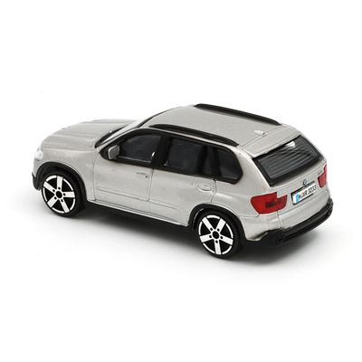 BMW X5 - 2007 - Silver - Bburago - 10 cm