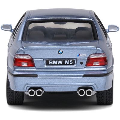 BMW M5 M39 - 2000 - Silverblå - Solido - 1:43