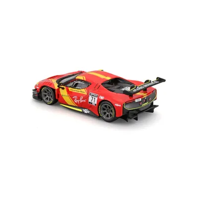 Ferrari 296 GT3 - 2022 - Röd - Racing - Bburago - 1:43