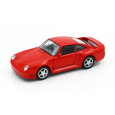 Porsche 959 - Röd - Welly - 12 cm