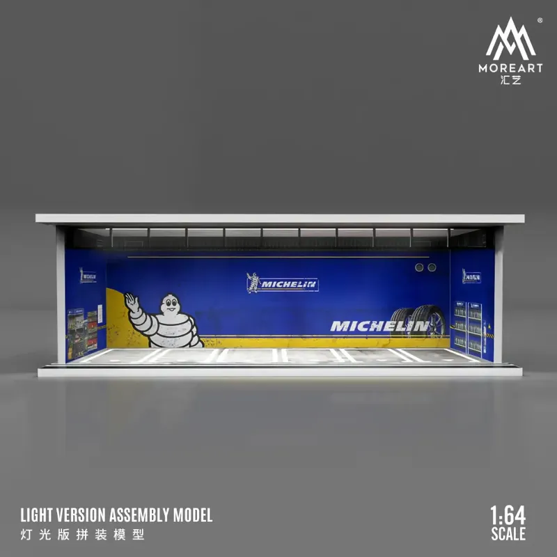 Michelin Parking Garage - LED-belysning - 1:64
