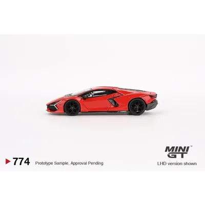 Lamborghini Revuelto - Arancio Dac Lucido - Mini GT - 1:64