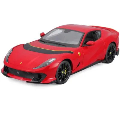 Ferrari 812 Competizione - 2021 - Röd - Bburago - 1:18