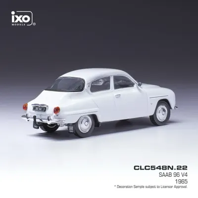 Saab 96 V4 - 1968 - Vit - Ixo Models - 1:43