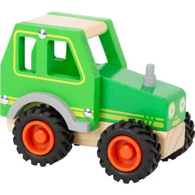 Traktor i trä - Grön - Small Foot