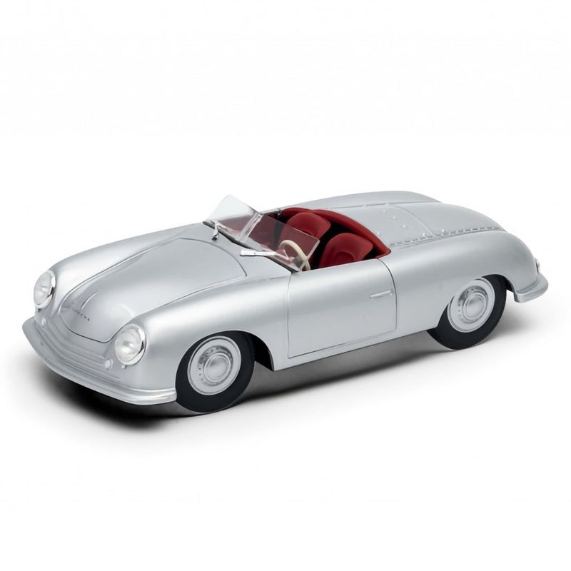 Porsche 356 nr. 1 Roadster - Silver - 1:24 - Welly