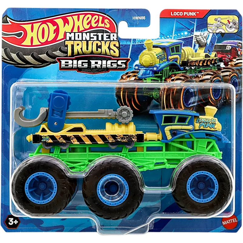 Loco Punk - Monster Trucks - Big Rigs - Hot Wheels