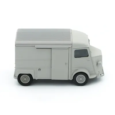 Citroën H Van - HY - Grå - Welly - 11 cm