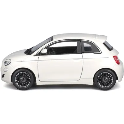 Fiat 500e - 2023 - Vit - Bburago - 1:24