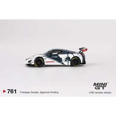 Honda NSX GT3 EVO - AlphaTauri - 2023 - Mini GT - 1:64