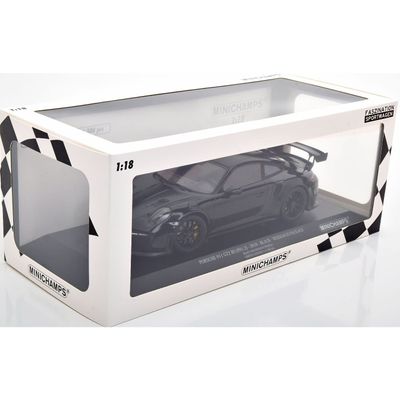 Porsche 911 GT2 RS Weissach 2018 - Svart - Minichamps - 1:18