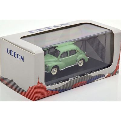 Renault 4CV 1955 - Grön - Odeon - 1:43