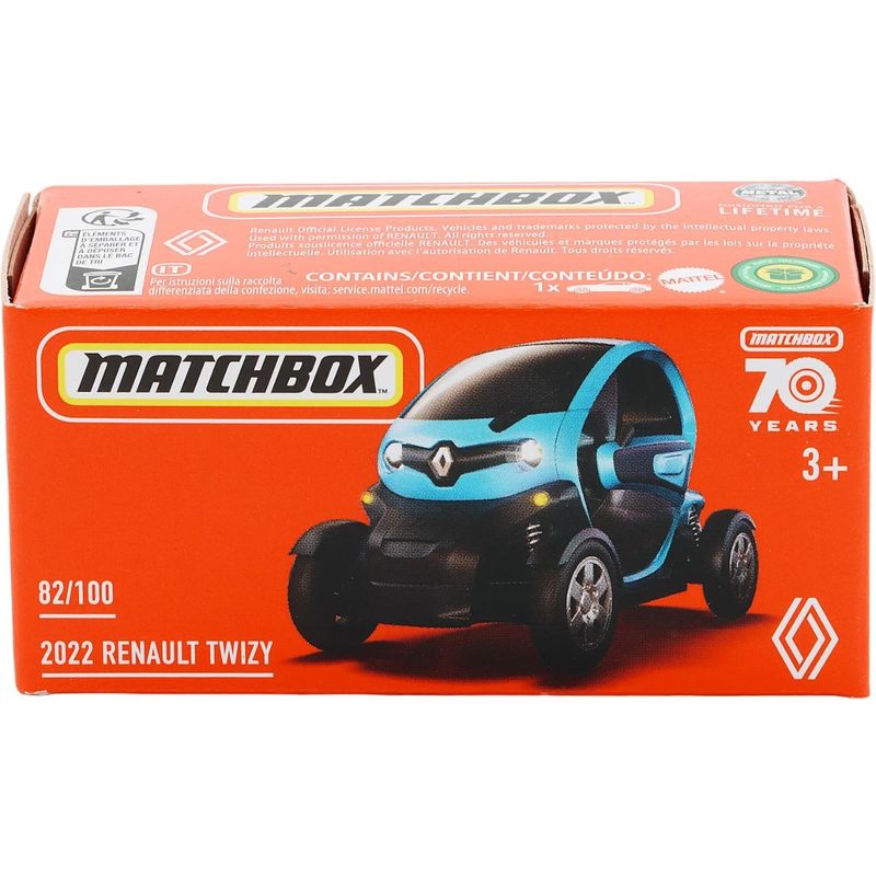 2022 Renault Twizy - Blå - Power Grab - Matchbox