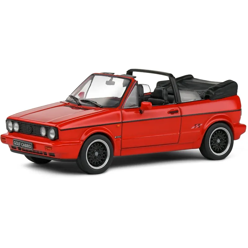 Volkswagen Golf MK1 Cab Sportline 1992 - Röd - Solido - 1:43