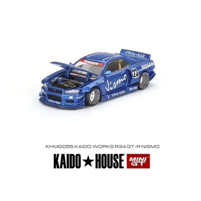 Nissan Skyline GT-R R34 - Kaido House - 055 - Mini GT - 1:64