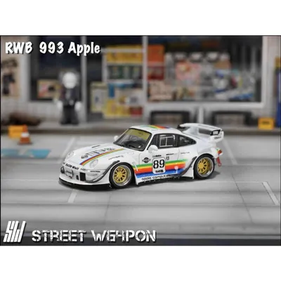 Porsche 911 (993) RAUH-Welt - Apple - Street Warrior - 1:64