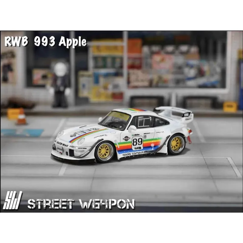 Porsche 911 (993) RAUH-Welt - Apple - Street Warrior - 1:64