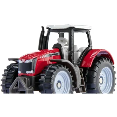 Massey Ferguson - Röd traktor - 1108 - Siku - 6 cm