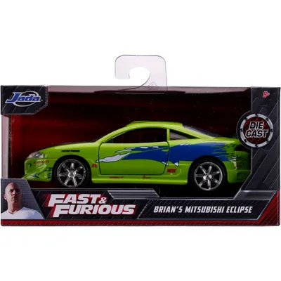 Brian's Mitsubishi Eclipse - Fast & Furious - Jada - 13 cm