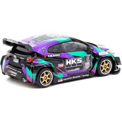 HKS Racing Performer GR Yaris - HOBBY64 - Tarmac - 1:64