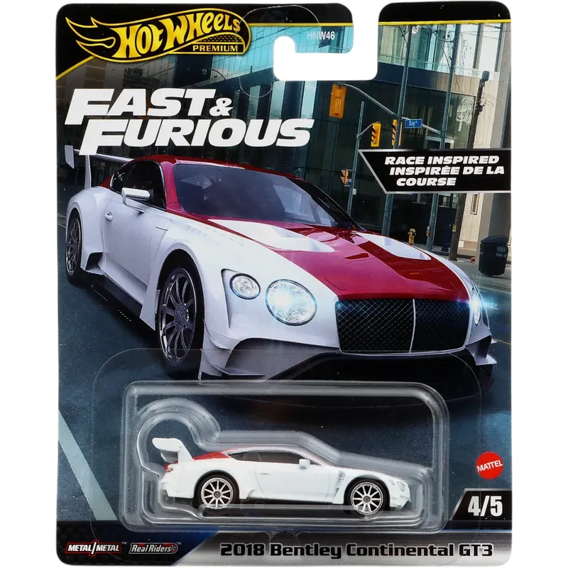 2018 Bentley Continental GT3 - Fast & Furious - Hot Wheels