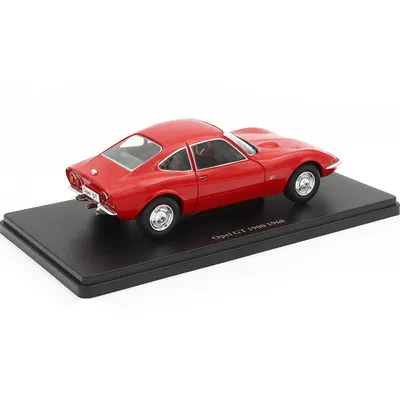 Opel GT 1900 - 1968 - Röd - Hachette Models - 1:24