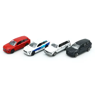 Volvo - 4-pack giftpack - World of Volvo - Majorette