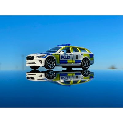 Volvo V90 Svensk Polisbil - S.O.S Sweden Police - Majorette