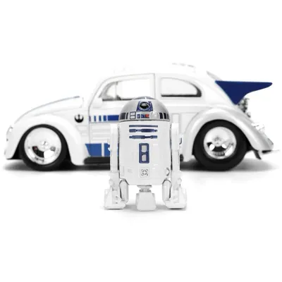 R2-D2 & 1959 Volkswagen Drag Beetle - Star Wars - Jada Toys - 1:24