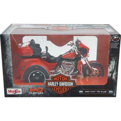 2021 CVO Tri Glide - Harley-Davidson - Orange - Maisto - 1:12