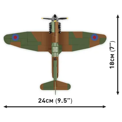 Spitfire Mk. I N3200 - Byggklossar - 5868 - COBI - 1:48