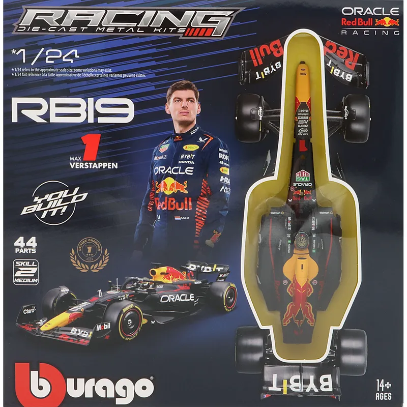 Red Bull RB19 - Max Verstappen - Abu Dhabi - Byggesæt - 1:24