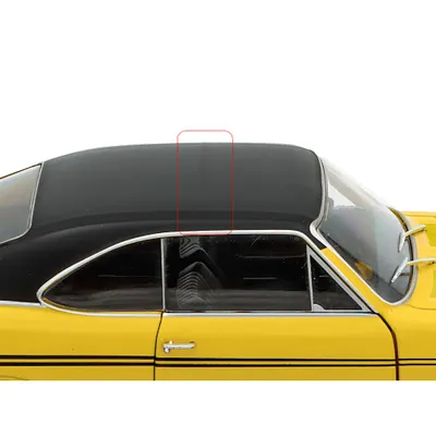 LITEN SKADA TAK - Opel Commodore A GS/E Coupé - 1970 - Hachette - Atlas - 1:24